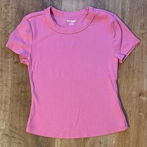 Old Navy Short Sleeve Ribbed Tee